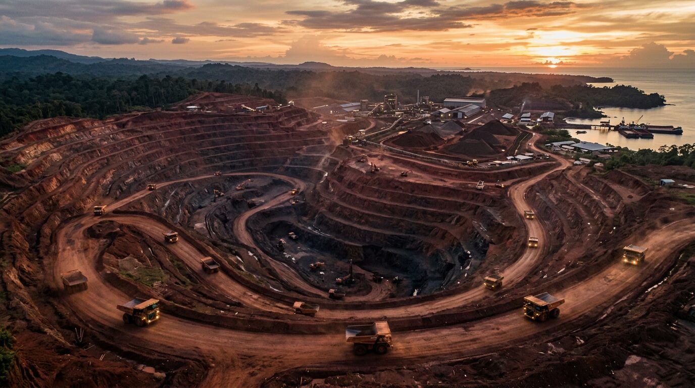 Week 15 · Indonesian export-ban spillover tightens Class-1 nickel supply.