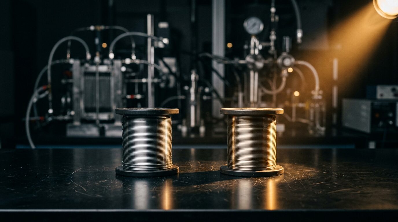 Why NP1 nickel wire outperforms platinum in hydrogen electrolysers.